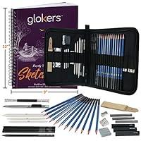 Algopix Similar Product 6 - Glokers 33Piece Drawing Art Set 