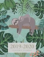Algopix Similar Product 5 - 20192020 Academic Planner Sloth Cute