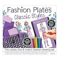 Algopix Similar Product 4 - PlayMonster Fashion Plates  Travel Set