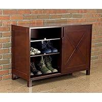 Algopix Similar Product 1 - Merry Products Windsor Wood Shoe Dresser