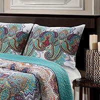 Algopix Similar Product 11 - Greenland Home Nirvana King ShamMulti