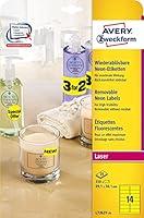 Algopix Similar Product 19 - Avery Zweckform L7263R25 Neon Labels