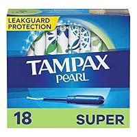 Algopix Similar Product 18 - Tampax Pearl Tampons Super Absorbency
