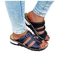Algopix Similar Product 16 - Platform Wedge Sandals for Women Casual