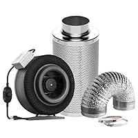 Algopix Similar Product 12 - VIVOSUN 8 Inch 740 CFM Inline Fan with