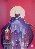 Algopix Similar Product 8 - Batman Night Vigil Over Gotham Framed