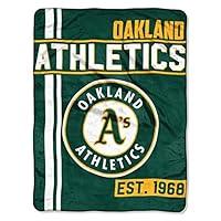 Algopix Similar Product 17 - MLB Oakland Athletics Micro Raschel