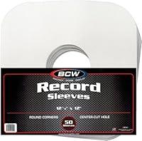 Algopix Similar Product 3 - 100 BCW Brand 12 Record White Paper