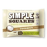 Algopix Similar Product 10 - Simple Squares Paleo Snacks  Organic