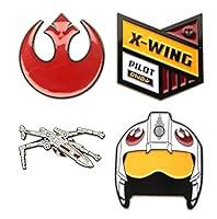 Algopix Similar Product 4 - Star Wars Rebel Alliance Enamel Pins 