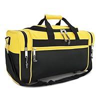 Algopix Similar Product 16 - DALIX 21 Blank Sports Duffle Bag Gym