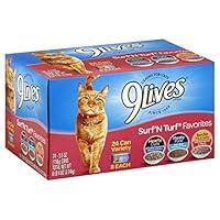 Algopix Similar Product 20 - 9Lives Surf N Turf Favorites Variety