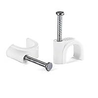 Algopix Similar Product 5 - Cmple  Nail in Cable Wire Clips Cord