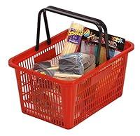 Algopix Similar Product 10 - Red Shopping Basket