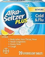 Algopix Similar Product 12 - AlkaSeltzer Plus Severe Cold  Flu