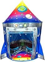 Algopix Similar Product 17 - Rocket Ship Play Tent for Kids 