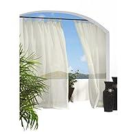 Algopix Similar Product 14 - Escape Hook  Loop Curtain Panel Window