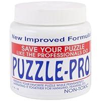 Algopix Similar Product 19 - Petaloo Pro Jigsaw Puzzle Glue, 4-Ounce,
