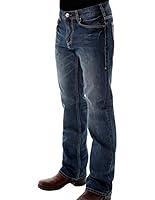 Algopix Similar Product 7 - B Tuff Western Denim Jeans Mens Hooah