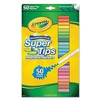 Algopix Similar Product 12 - Crayola 50ct Washable Super Tips
