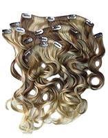 Algopix Similar Product 13 - NEW REAL LOOK HAIR EXTENSION BLONDE