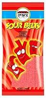 Algopix Similar Product 12 - Paskesz Sour Belts Strawberry 4Ounce