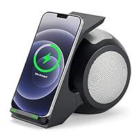 Algopix Similar Product 18 - CENSHI Wireless Charger with Bluetooth