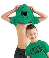 Algopix Similar Product 8 - Youth Ask Me About My Trex T Shirt