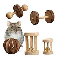 Algopix Similar Product 1 - Pevor Pack of 5 Hamster Chew Toys 