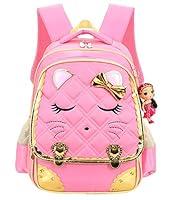 Algopix Similar Product 17 - Mysticbags Cat Face Waterproof Kids