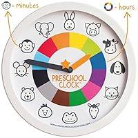 Algopix Similar Product 15 - Animal Preschool Clock  Time Teacher