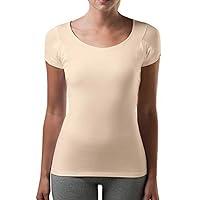 Algopix Similar Product 1 - Womens Sweatproof Undershirt  Scoop