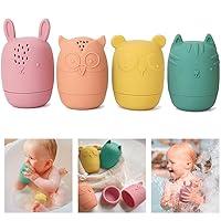 Algopix Similar Product 16 - Baby Bath Toys iselyn 4Packs Mold Free