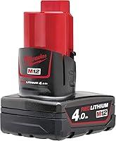 Algopix Similar Product 4 - Milwaukee M12B4 40Ah LithiumIon