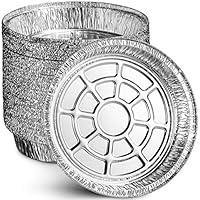 Algopix Similar Product 9 - MontoPack 9 Round Aluminum Foil Pans 