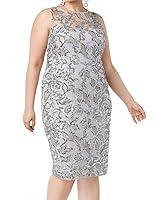 Algopix Similar Product 7 - Adrianna Papell Womens Halter Illusion