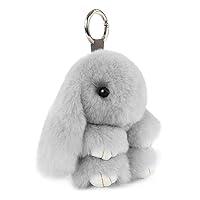 Algopix Similar Product 5 - CHMIING Bunny Keychain Soft Cute Rex