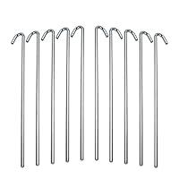 Algopix Similar Product 2 - RAMPRO Tent Garden Stakes Heavy Duty