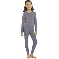 Algopix Similar Product 2 - ViCherub Girls Thermal Underwear Set