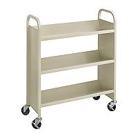 Algopix Similar Product 15 - Safco 6 Shelf Rolling Book Cart