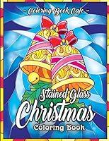 Algopix Similar Product 13 - Stained Glass Christmas Coloring Book