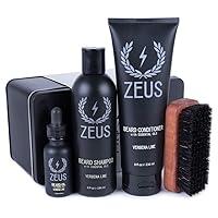 Algopix Similar Product 11 - ZEUS Deluxe Beard Wash  Grooming Kit