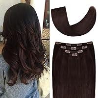 Algopix Similar Product 14 - 14 Clip in Hair Extensions Remy Human