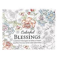 Algopix Similar Product 7 - Colorful Blessings Cards to Color and