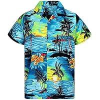 Algopix Similar Product 14 - Mens Hawaiian Shirts Aloha Cuekondy