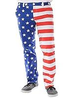 Algopix Similar Product 19 - Tipsy Elves USA American Flag Pants 