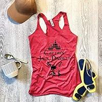 Algopix Similar Product 10 - Captain Jack DanielsGraphic TankAdult