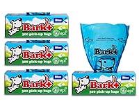 Algopix Similar Product 18 - 1200 Bark Dog Bags Poop Bag 4 Pack