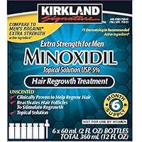 Algopix Similar Product 1 - 6 Months Kirkland Minoxidil 5 Extra