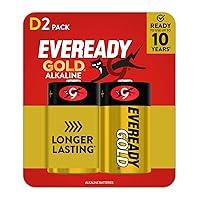 Algopix Similar Product 1 - ENERGIZER D 2Count EVEREADY Alkaline